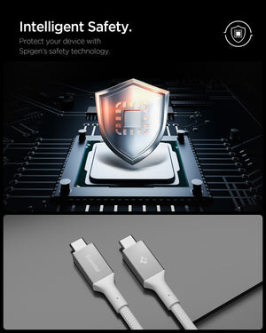 White Spigen EB24015CC 240W USB-C cable feature 7: display and connectivity specification