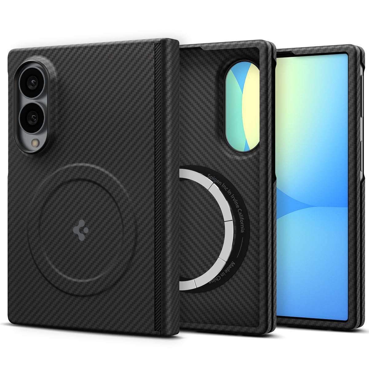 Spigen Galaxy Z Fold 8 Case Air Skin Aramid MagFit - Black - image 1