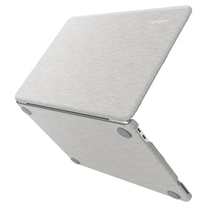 Spigen Urban Fit case for MacBook Neo 13-inch 2026 in Heather Gray