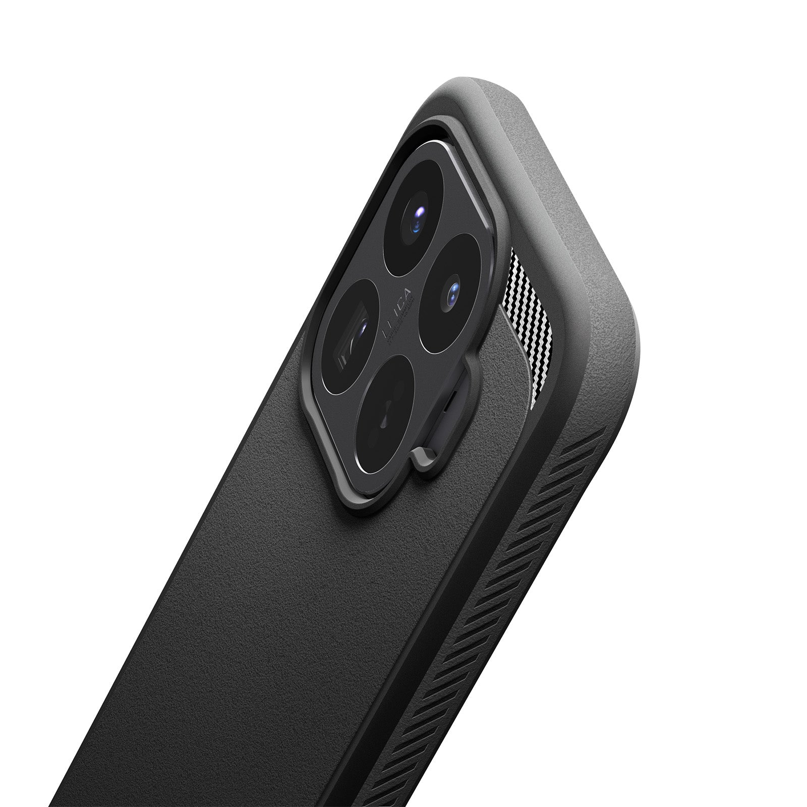 Textured side grip on the Xiaomi 17T Pro case