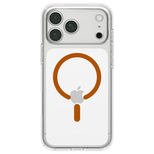 Spigen iPhone 18 Pro Ultra Hybrid (MagFit) - Clear Orange - case detail 37