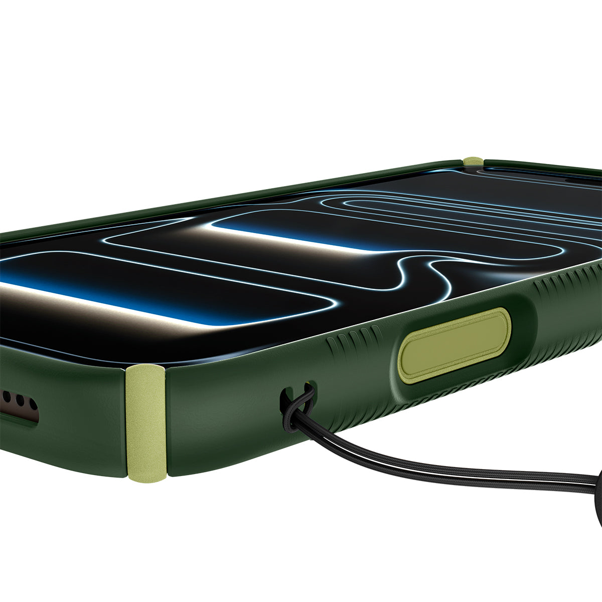 Spigen iPhone 18 Pro Max Nano Pop Hybrid (MagFit) - Avo Green - case detail 15