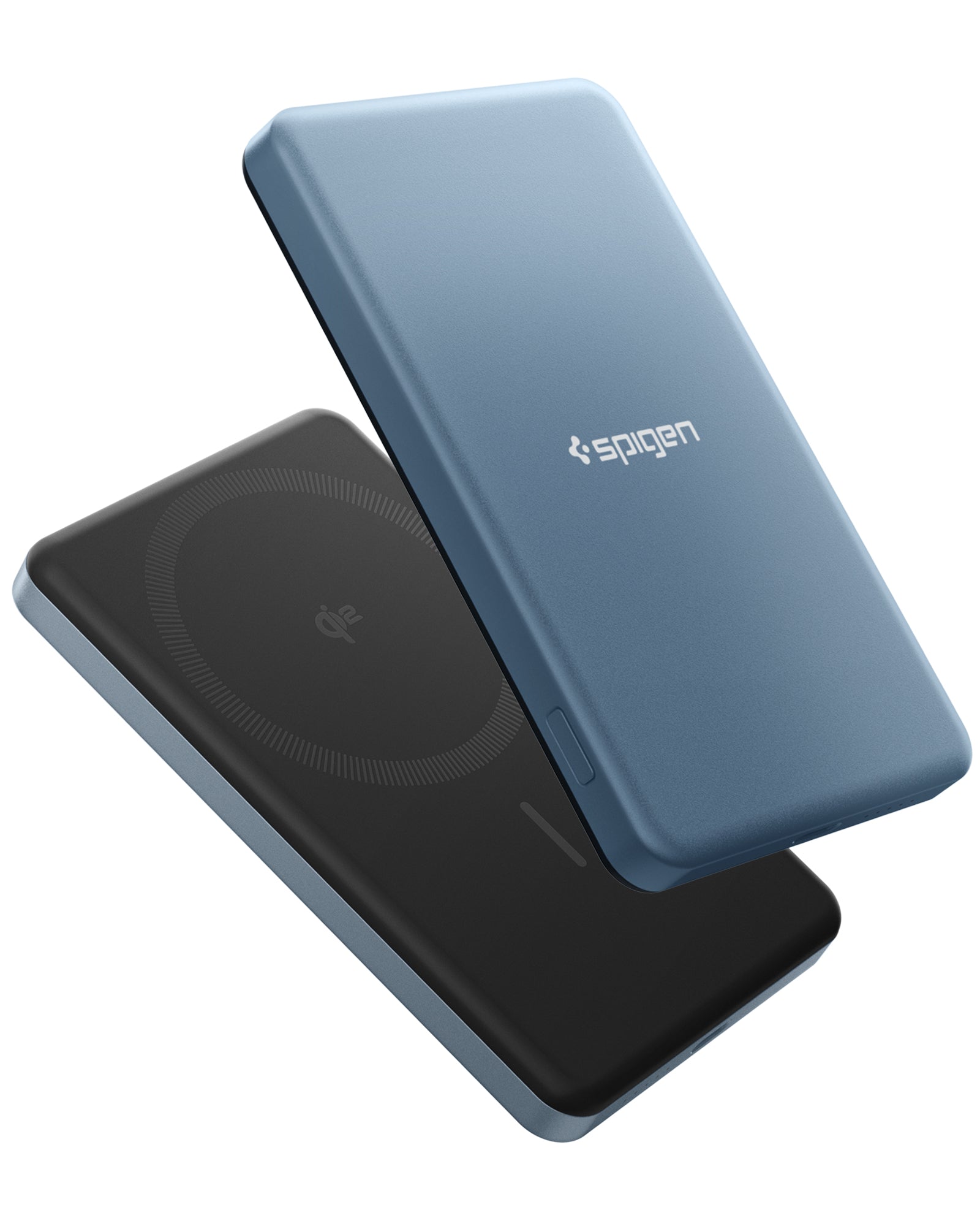 Teal Blue Spigen EA2205MQ 5000mAh power bank product view