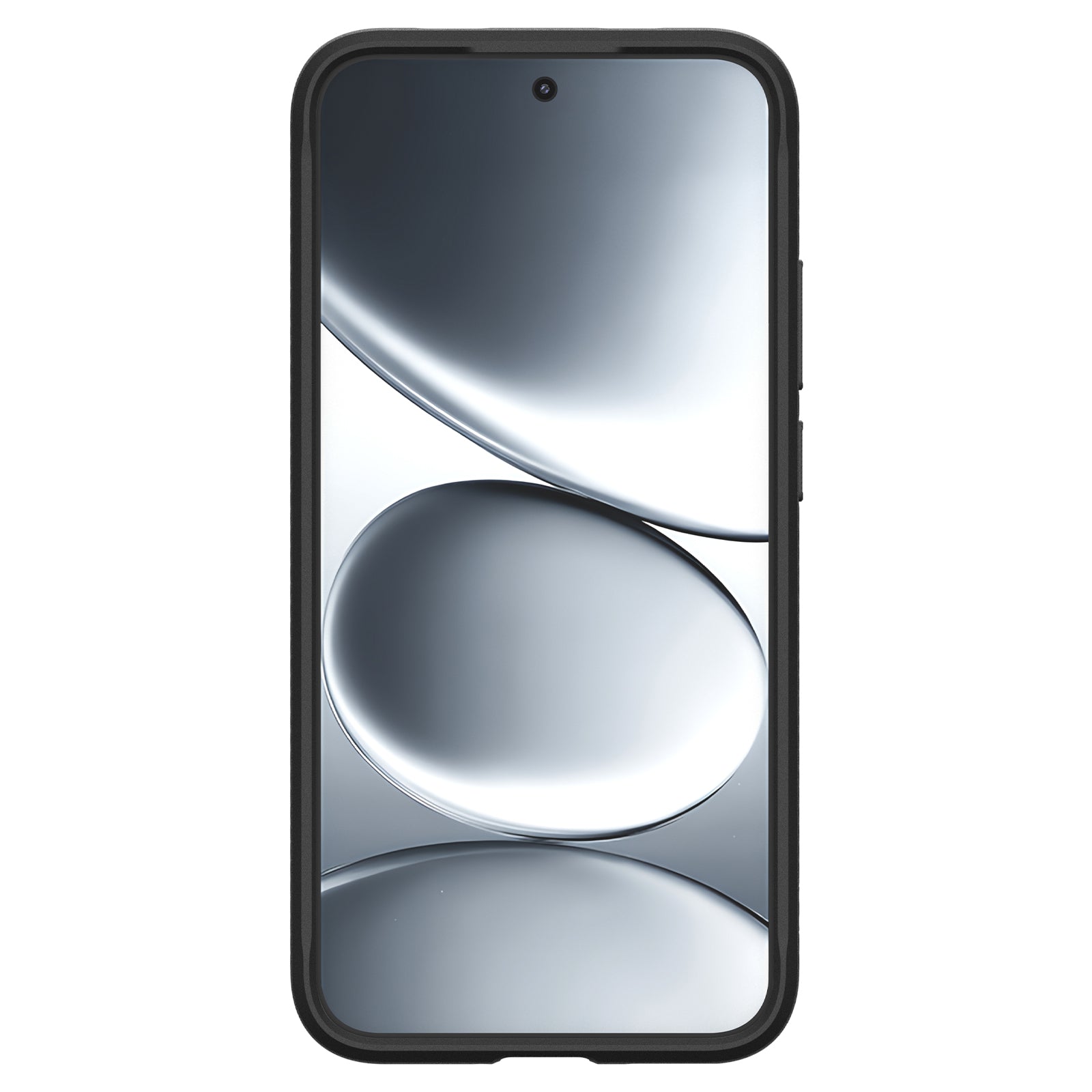 Front view of Redmi Note 15 Pro 5G fitted with Spigen Rugged Armor