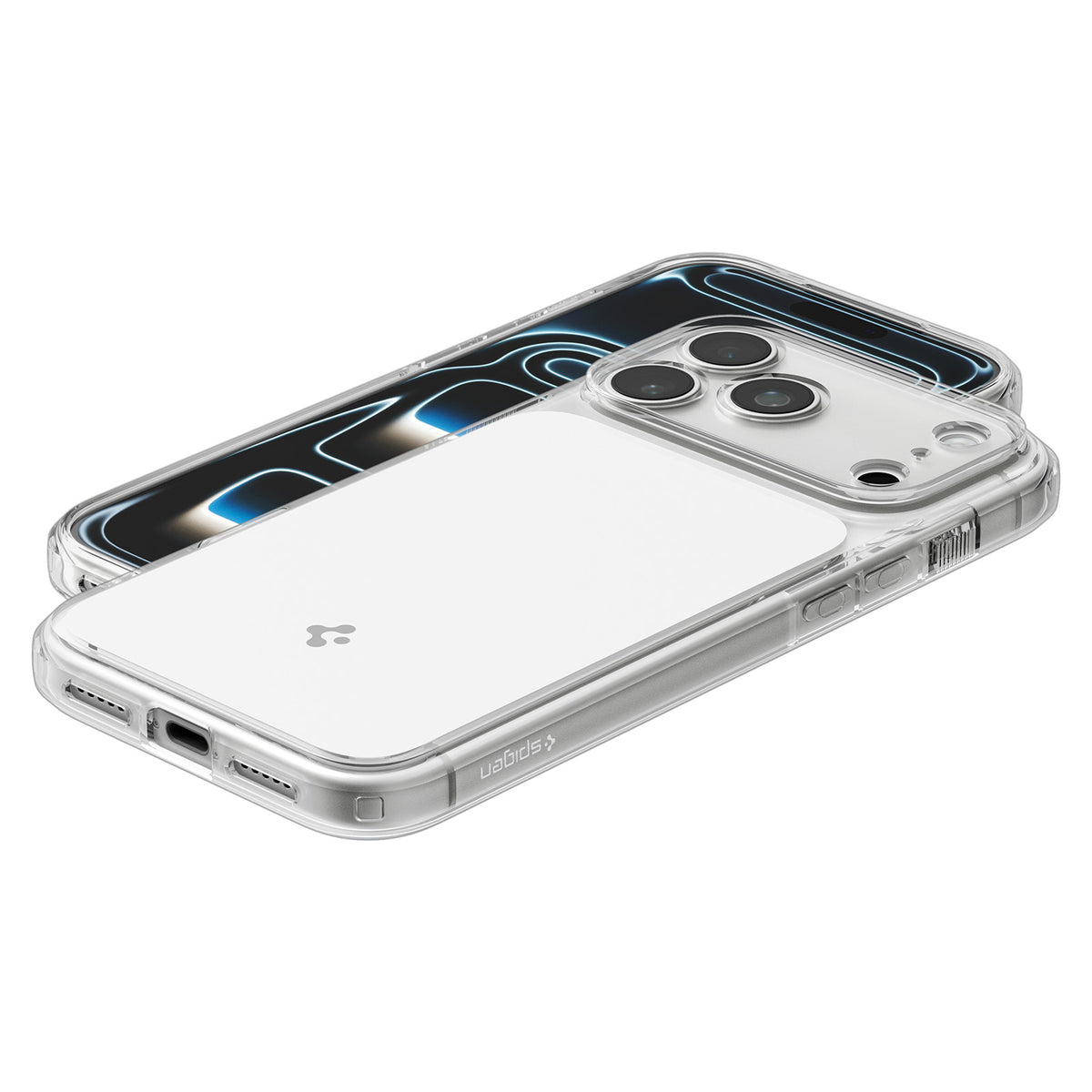 Spigen iPhone 18 Pro Max Ultra Hybrid T (MagFit) - Glossy White - case detail 18