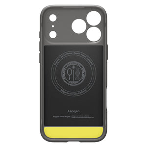 Spigen iPhone 18 Pro Rugged Armor (MagFit) - Gray - case detail 12