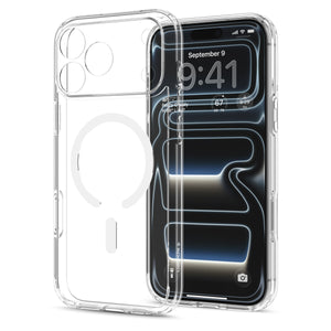 Spigen iPhone 18 Pro Max Ultra Hybrid (MagFit) - Clear White - case detail 67