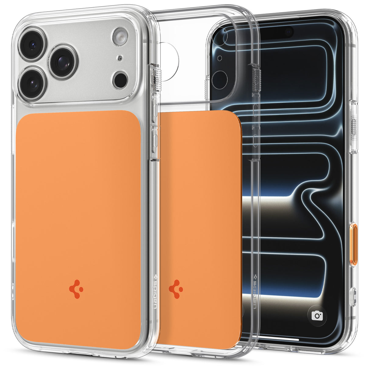 Spigen iPhone 18 Pro Max Ultra Hybrid T (MagFit) - Glossy Orange - product view 1