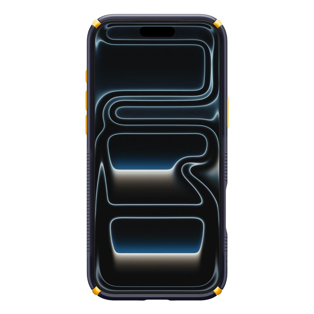 Spigen iPhone 18 Pro Nano Pop Hybrid (MagFit) - Blueberry Navy - case detail 19