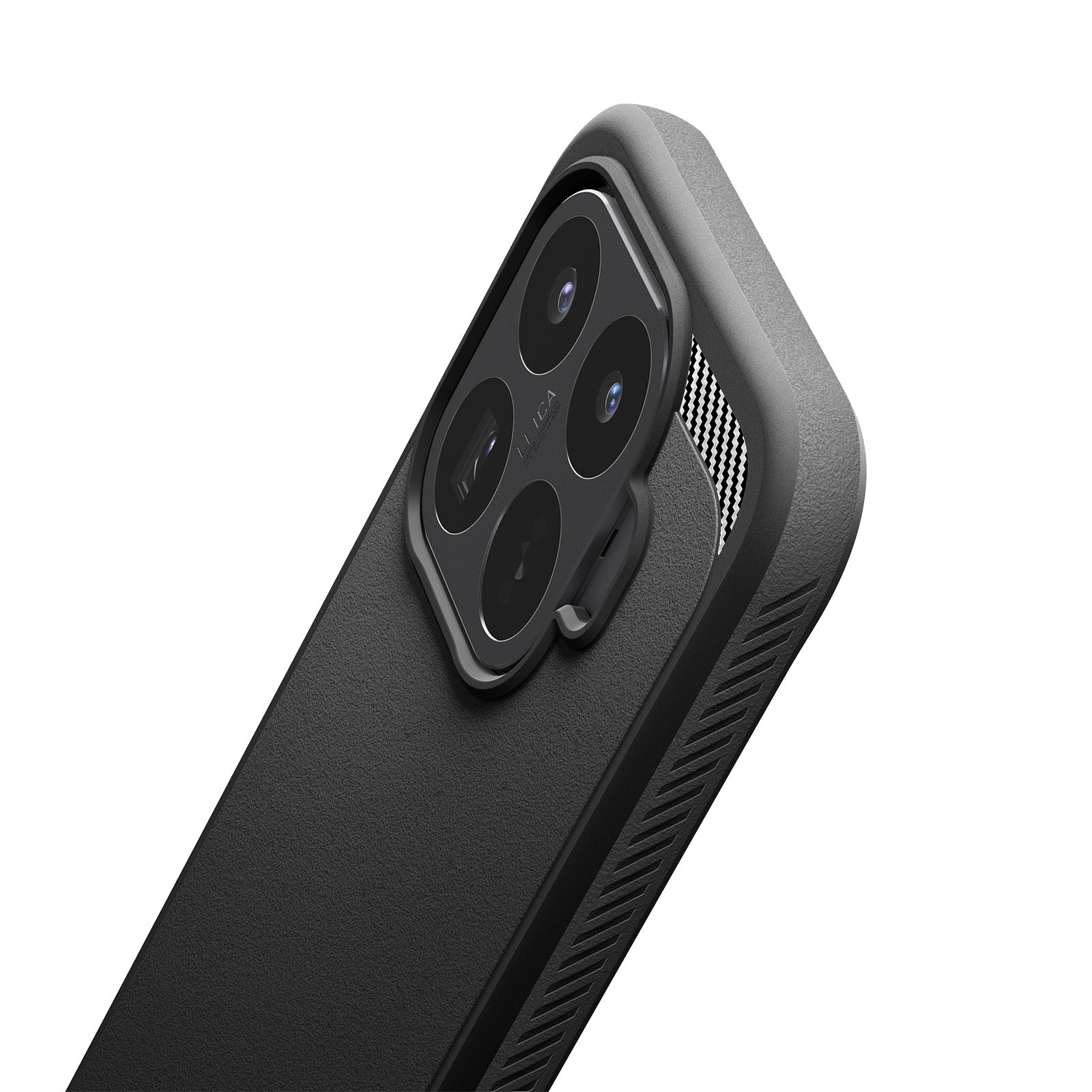 Textured side grip on the Spigen Xiaomi 17T case