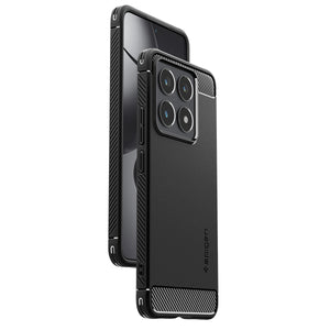 Textured side grip on Spigen Rugged Armor for Xiaomi 14T
