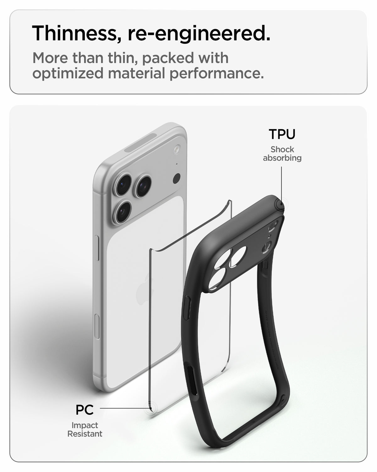 Spigen iPhone 18 Pro Max Ultra Hybrid - Matte Black - feature illustration 28