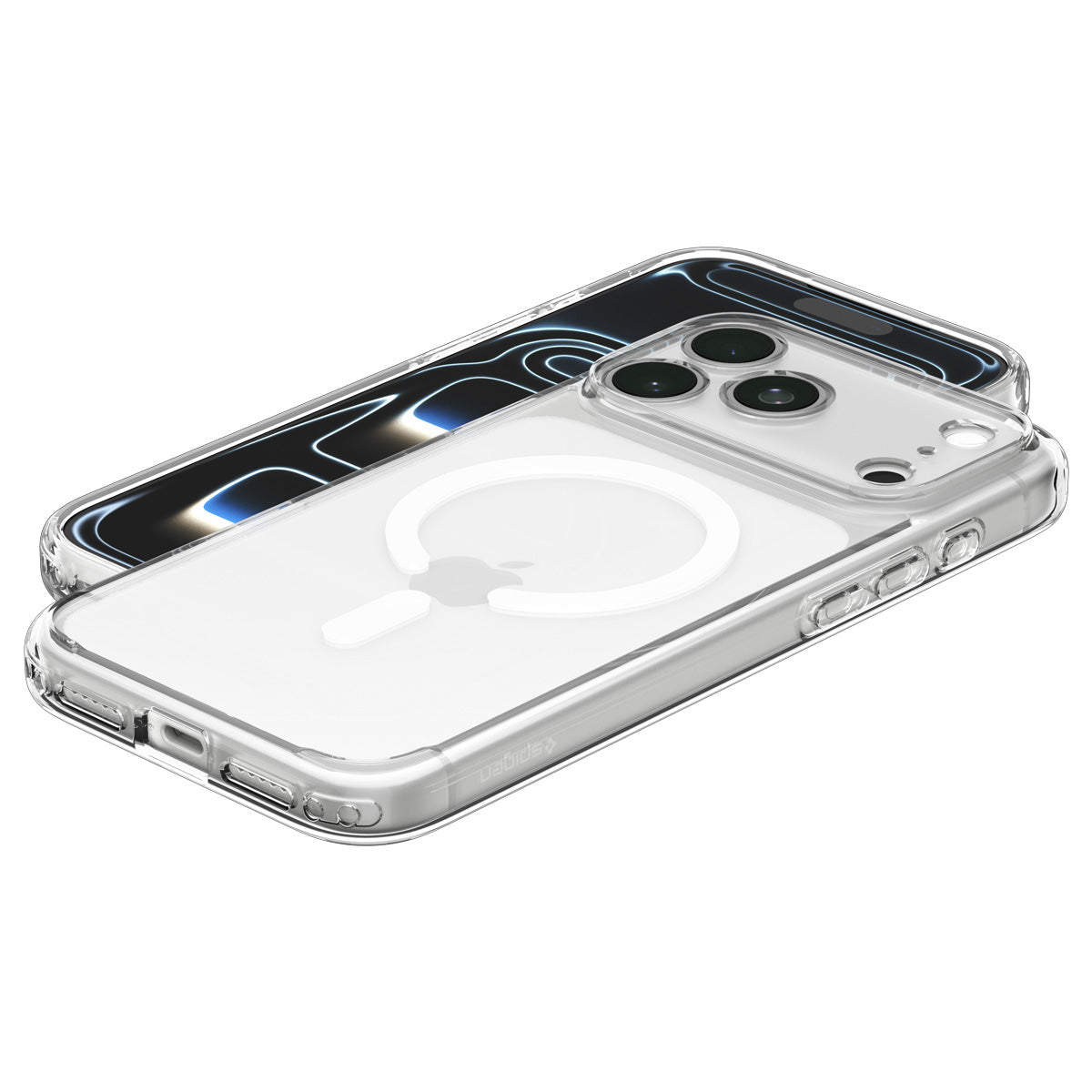 Spigen iPhone 18 Pro Max Ultra Hybrid (MagFit) - Clear White - case detail 61
