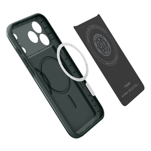Spigen iPhone 18 Pro Thin Fit (MagFit) - Abyss Green - case detail 19