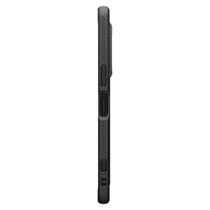 Textured side grip on Spigen Rugged Armor for Xperia 1 VIII