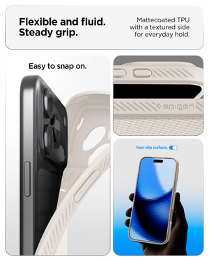 Spigen iPhone 18 Pro Max Liquid Air - Natural Titanium - feature illustration 63