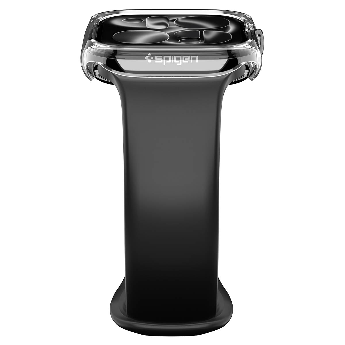 Spigen Apple Watch Series 12 42mm Thin Fit Crystal Clear – raised edge and lower profile