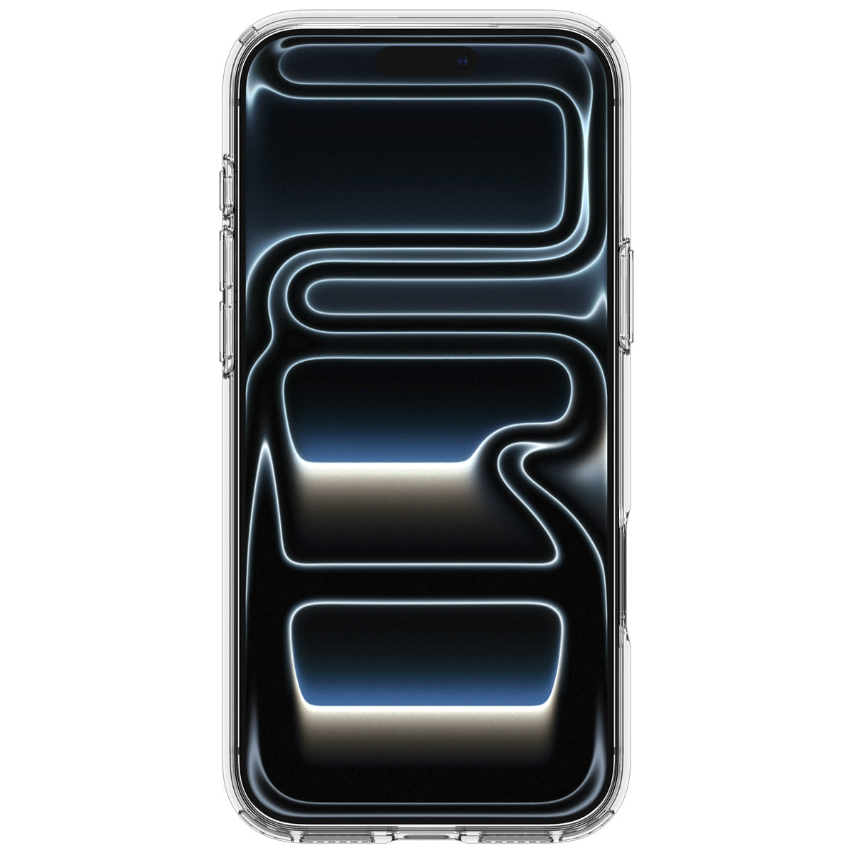 Spigen iPhone 18 Pro Ultra Hybrid - Crystal Clear - case detail 4