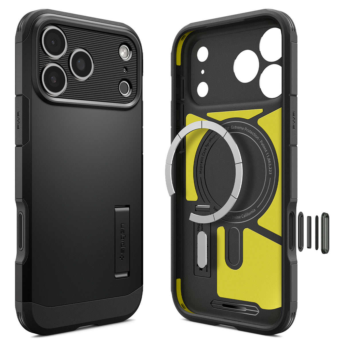 Spigen iPhone 18 Pro Tough Armor T (MagFit) - Black - product view 5