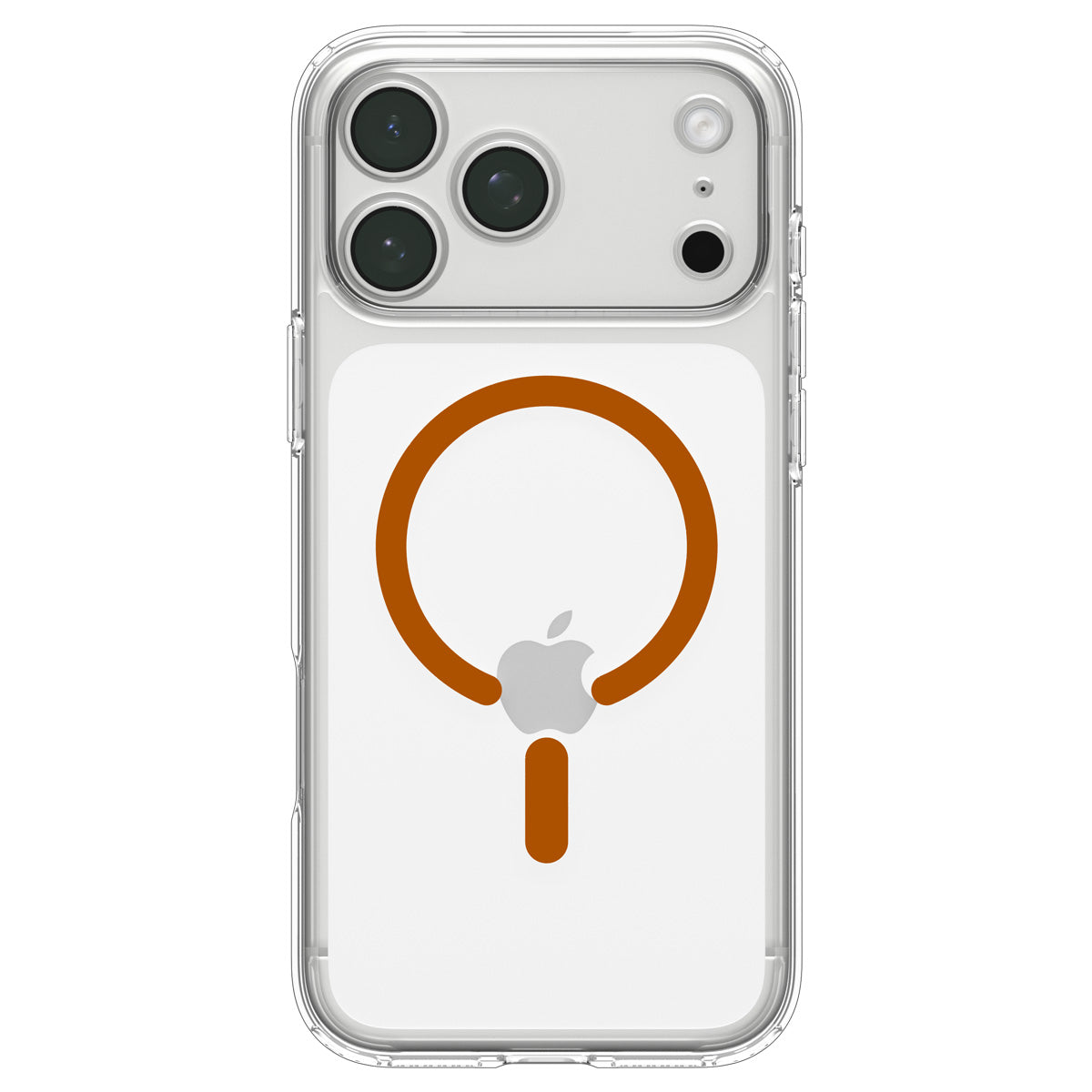 Spigen iPhone 18 Pro Max Ultra Hybrid (MagFit) - Clear Orange - case detail 44