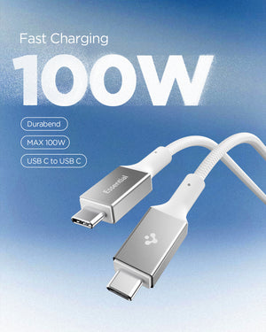 White Spigen EB10015CC 100W USB-C cable feature 2: 100W charging specification