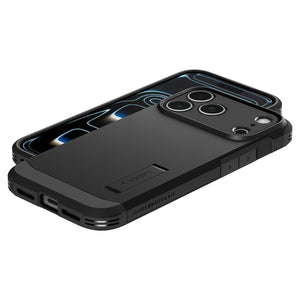Spigen iPhone 18 Pro Max Tough Armor T (MagFit) - Black - case detail 10