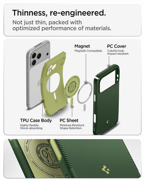 Spigen iPhone 18 Pro Max Nano Pop Hybrid (MagFit) - Avo Green - feature illustration 32