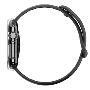 Spigen Apple Watch Series 12 42mm Thin Fit Crystal Clear – Digital Crown side profile