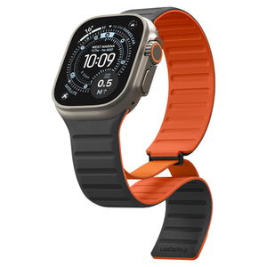 Open magnetic wrap of the Active Black Orange Athlex Air M band