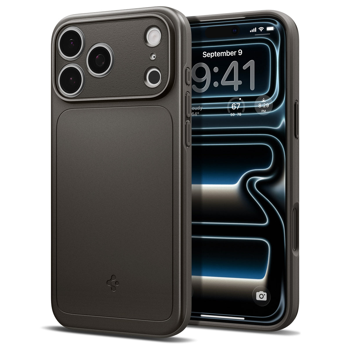 Spigen iPhone 18 Pro Thin Fit (MagFit) - Gunmetal - product view 24