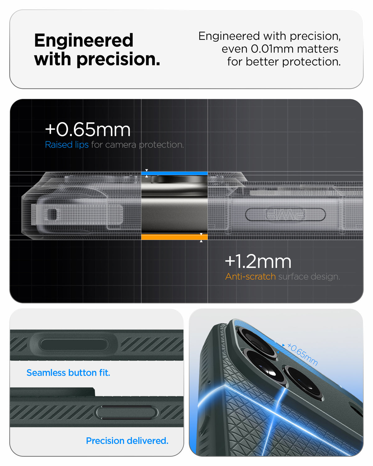 Spigen iPhone 18 Pro Liquid Air - Abyss Green - feature illustration 42