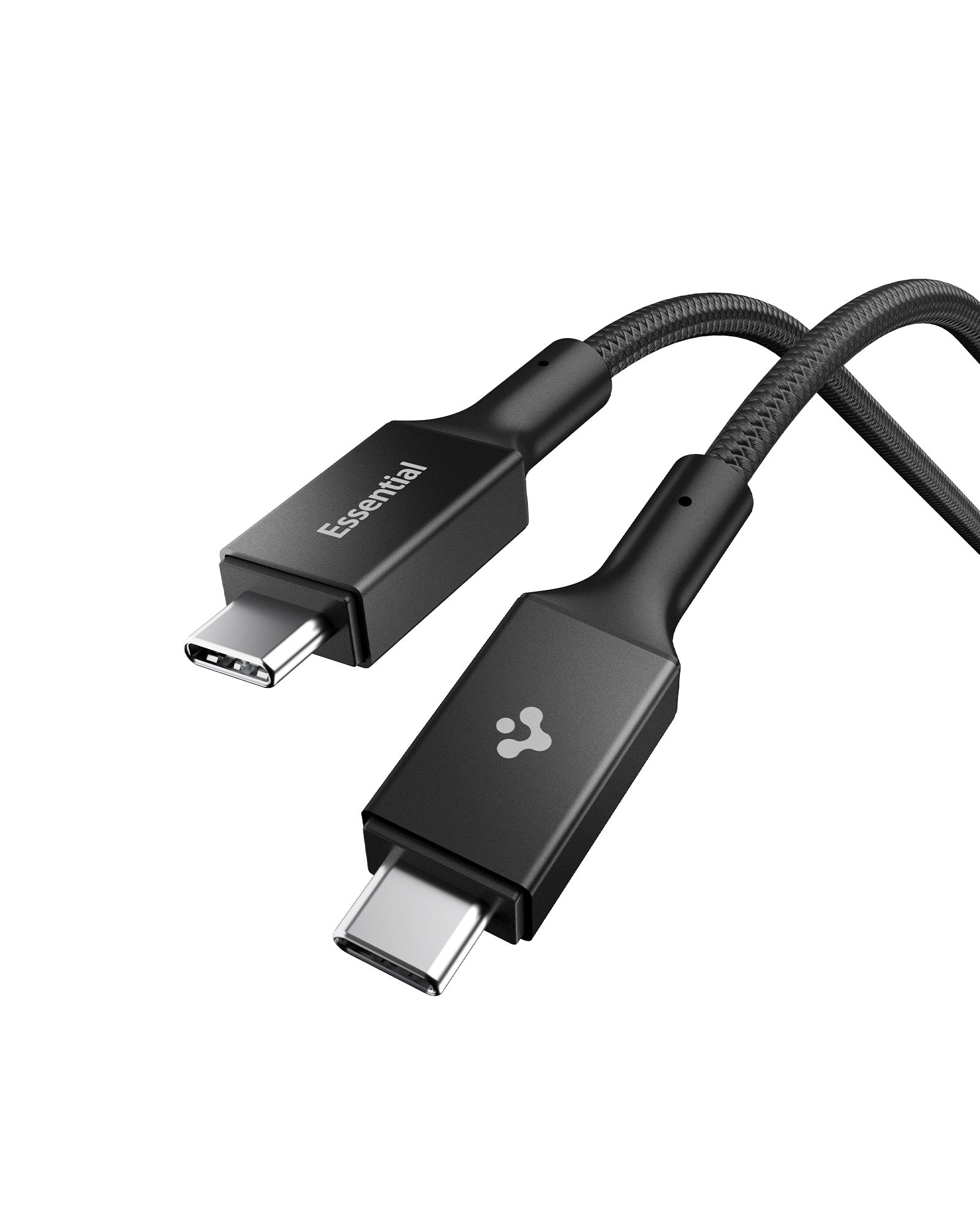 Spigen Essential EB10015CC 100W 5Gbps USB-C cable in Black