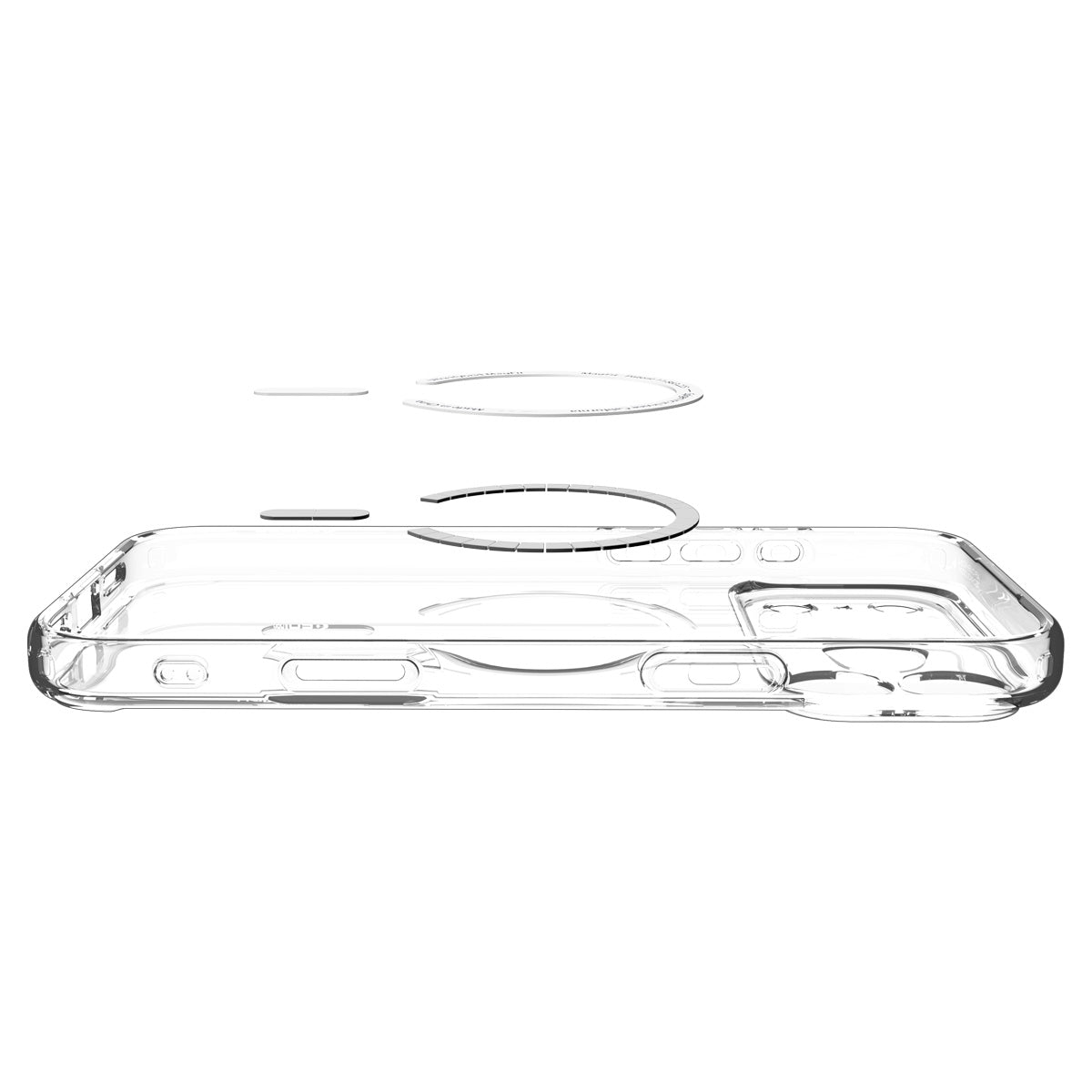 Spigen iPhone 18 Pro Max Ultra Hybrid (MagFit) - Clear White - case detail 60