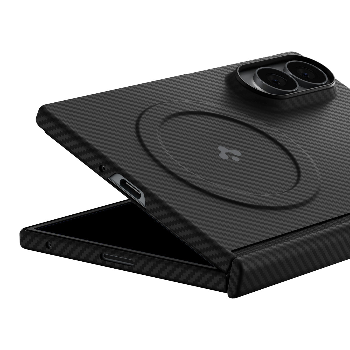 Spigen Galaxy Z Fold 8 Case Air Skin Aramid MagFit - Black - image 13