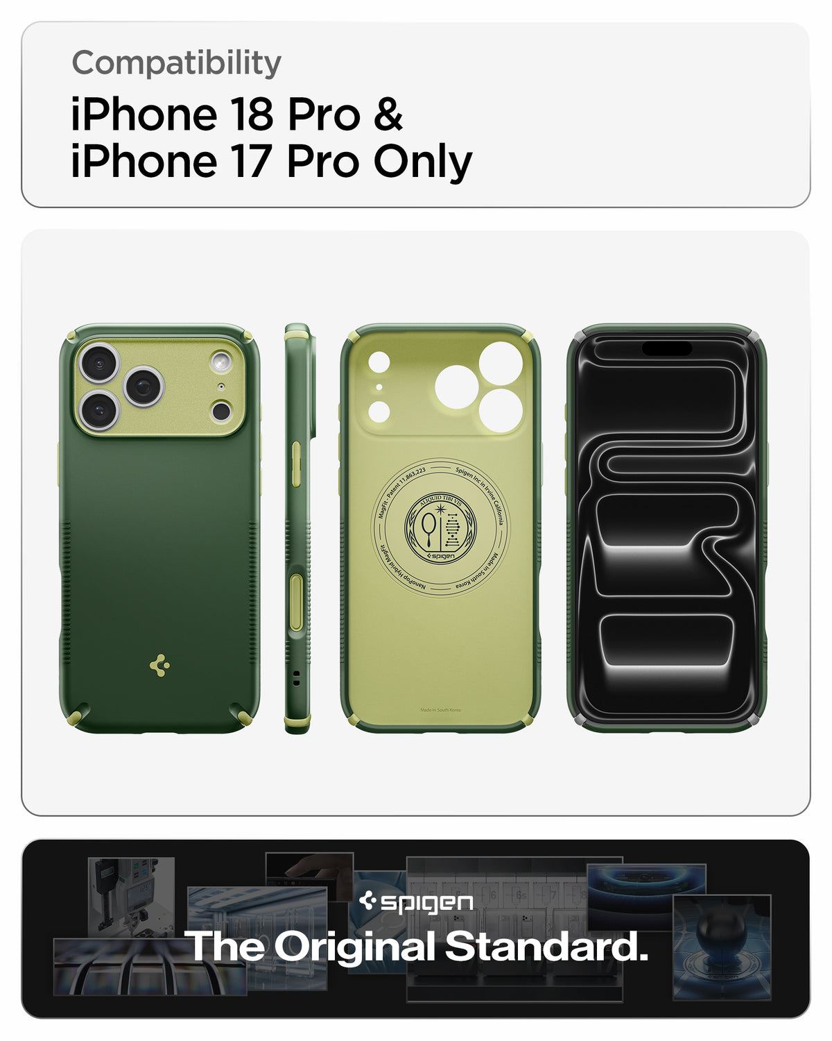 Spigen iPhone 18 Pro Nano Pop Hybrid (MagFit) - Avo Green - feature illustration 38