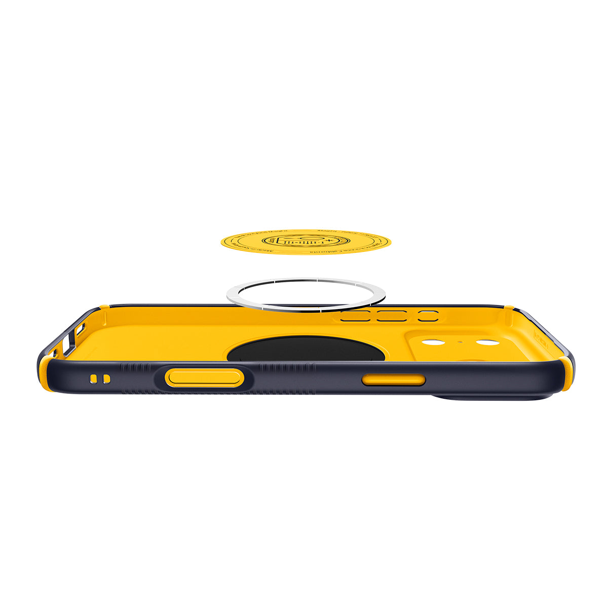 Spigen iPhone 18 Pro Nano Pop Hybrid (MagFit) - Blueberry Navy - case detail 24