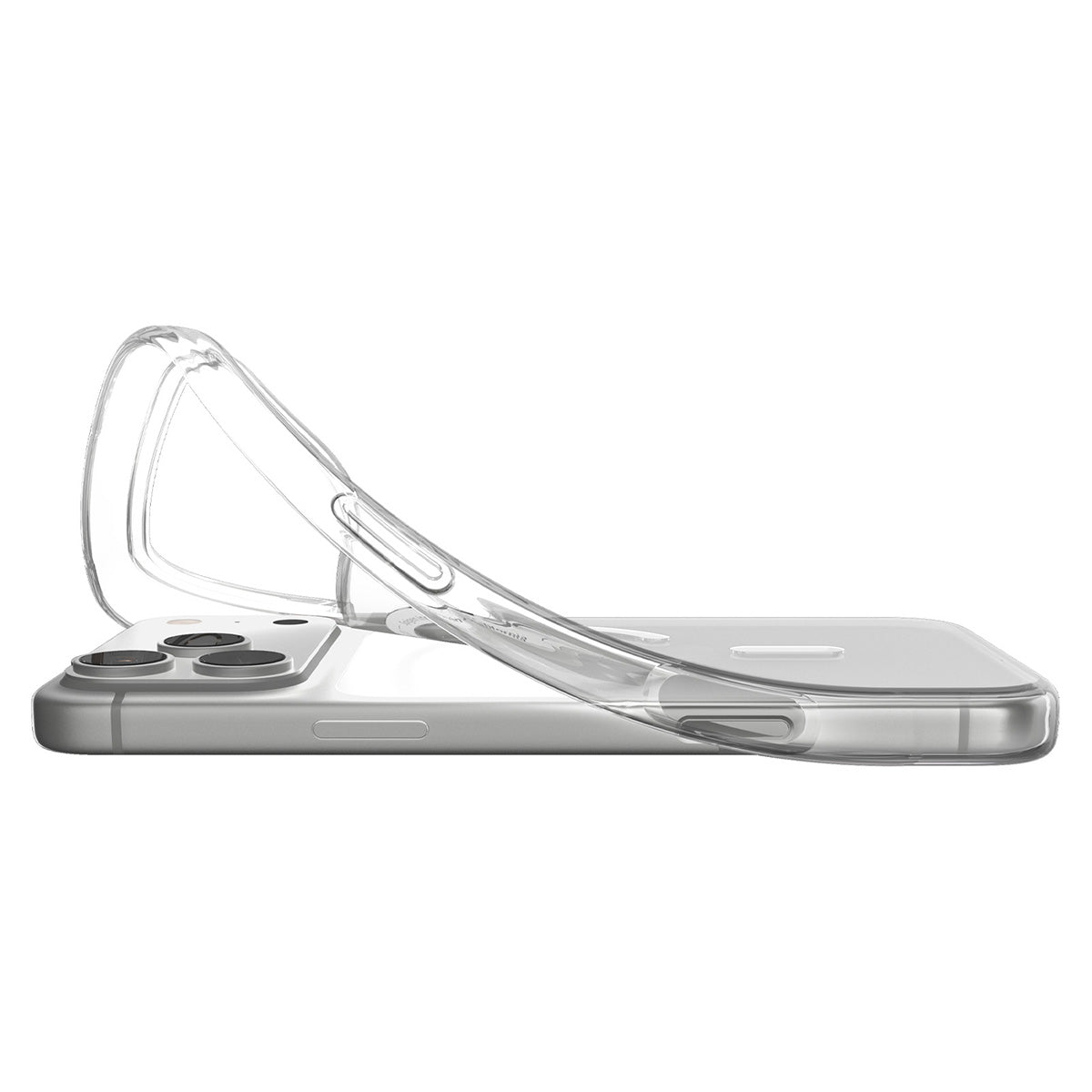 Spigen iPhone 18 Pro Liquid Crystal MagFit - Clear White - case detail 7