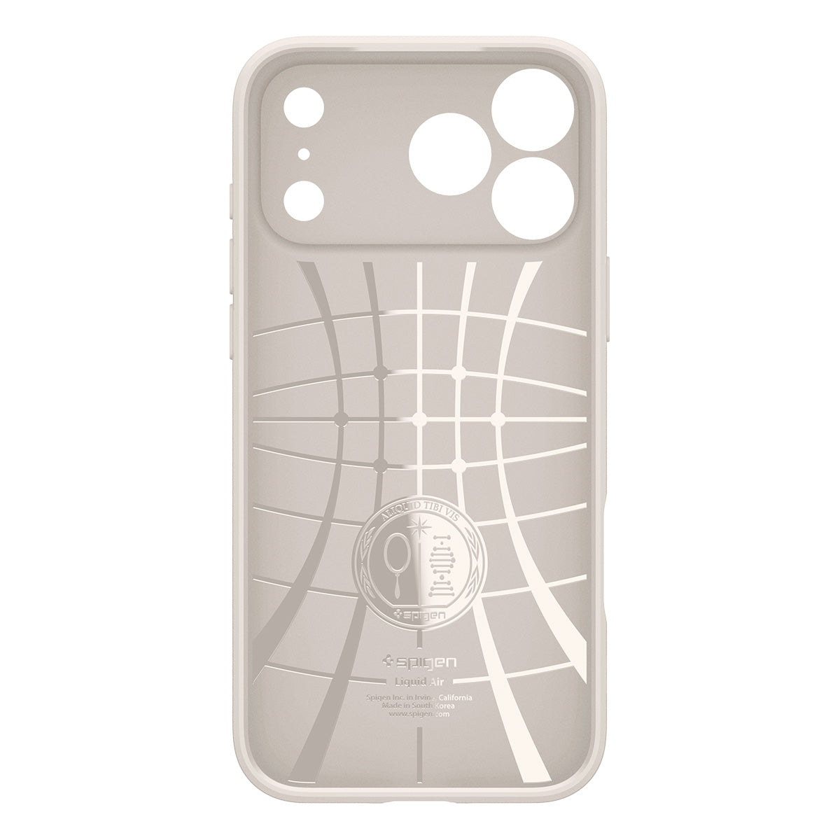 Spigen iPhone 18 Pro Liquid Air - Natural Titanium - case detail 27