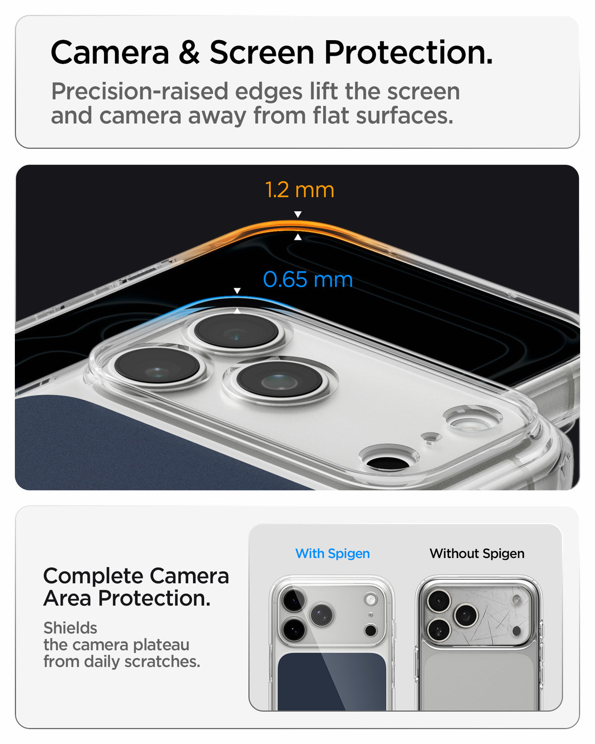 Spigen iPhone 18 Pro Ultra Hybrid T (MagFit) - Matte Blue - feature illustration 74