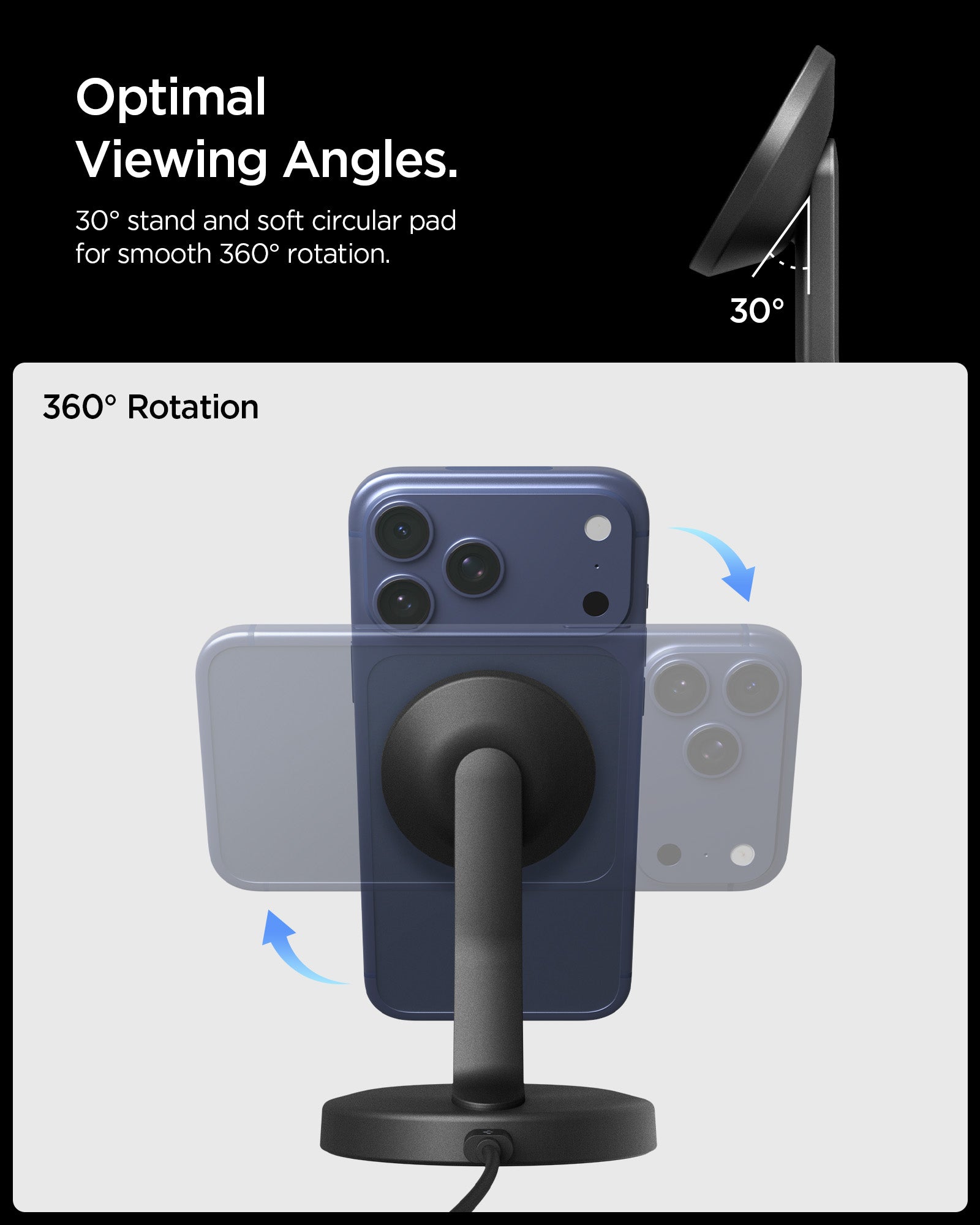 EF151MS fixed 30-degree stand angle