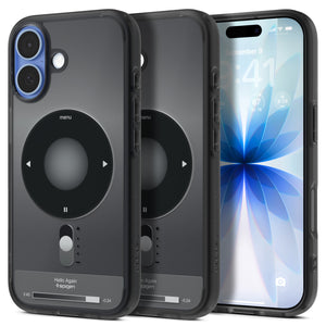 Spigen iPhone 17 Ultra Hybrid Classic MagFit case - Classic Black white-background main image