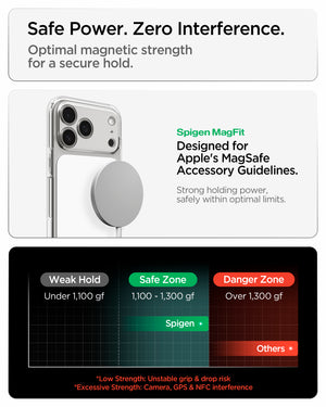 Spigen iPhone 18 Pro Ultra Hybrid T (MagFit) - Glossy White - feature illustration 56