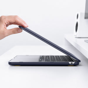 Spigen MacBook Air 13-inch M5/M4/M3/M2 Case – Nano Pop – Blueberry Navy – detail image 11