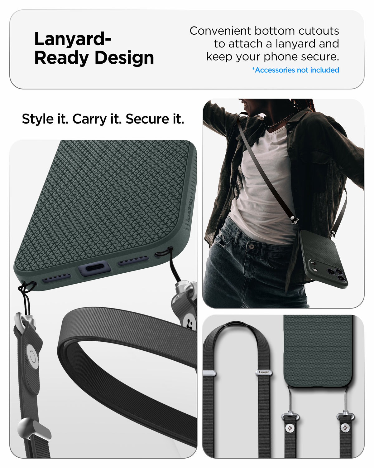 Spigen iPhone 18 Pro Max Liquid Air - Abyss Green - feature illustration 53