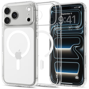 Spigen iPhone 18 Pro Ultra Hybrid (MagFit) - Clear White - product view 49