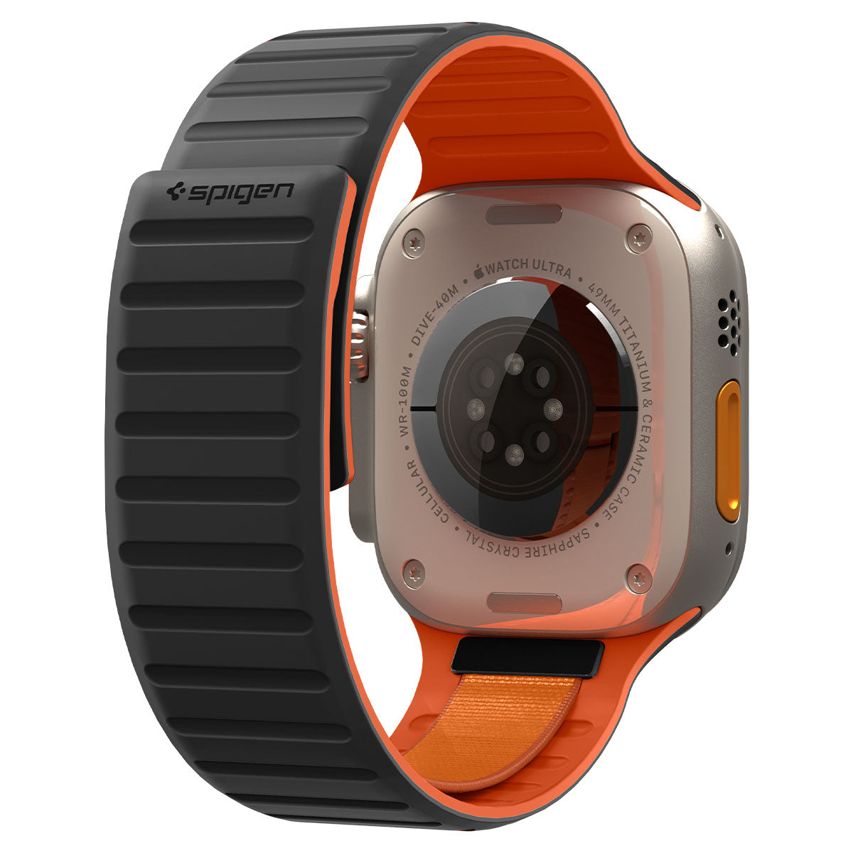 Rear view of the wrapped Athlex Air M magnetic band