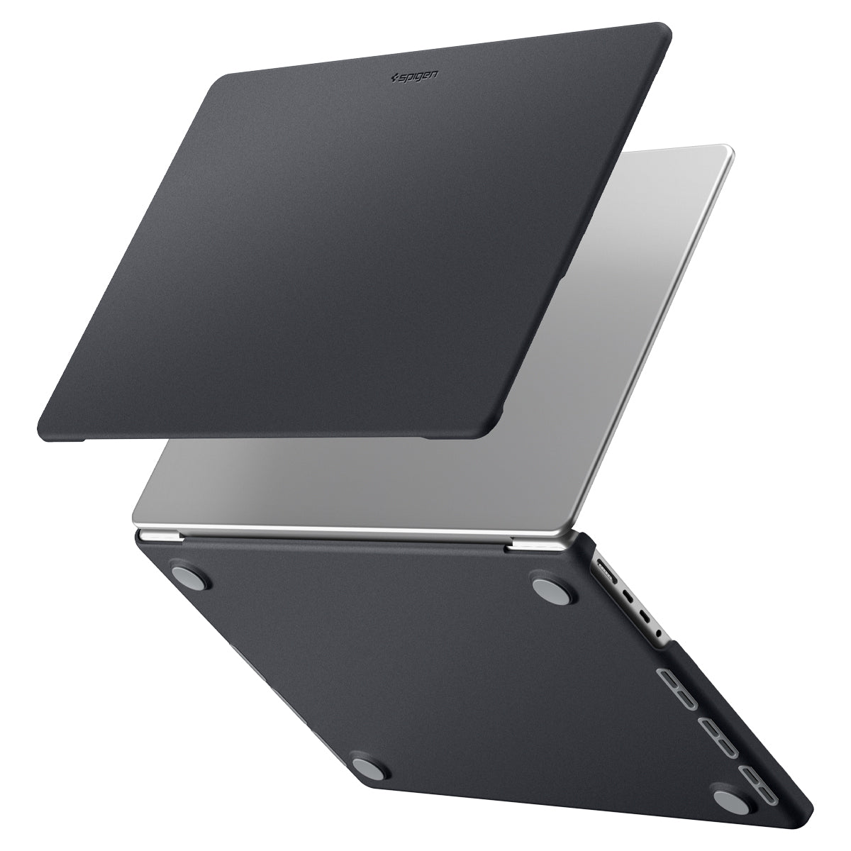 Spigen MacBook Pro 16-inch M5/M4/M3/M2/M1 Case – Nano Pop – Black Sesame – title image 1