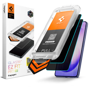 Spigen Galaxy S26 Plus EZ Fit Pro HD Privacy – offline privacy two-pack and pull-tab installation kit