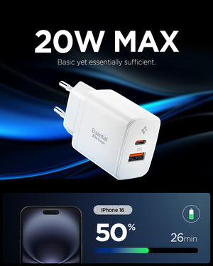 EE202EU USB-C and USB-A dual-port charging