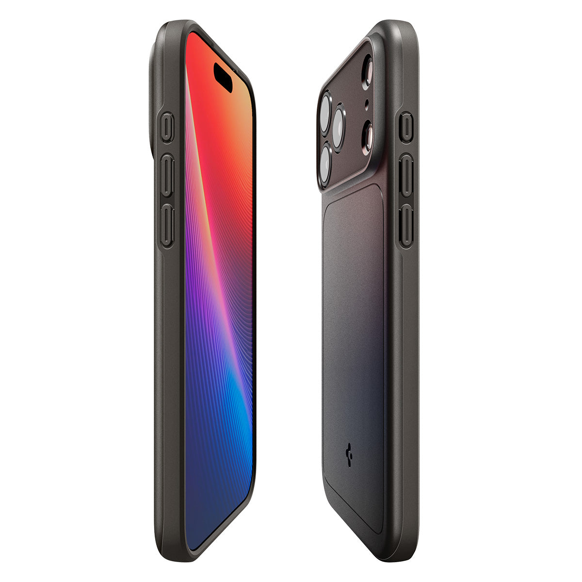 Spigen iPhone 18 Pro Thin Fit (MagFit) - Gunmetal - case detail 30